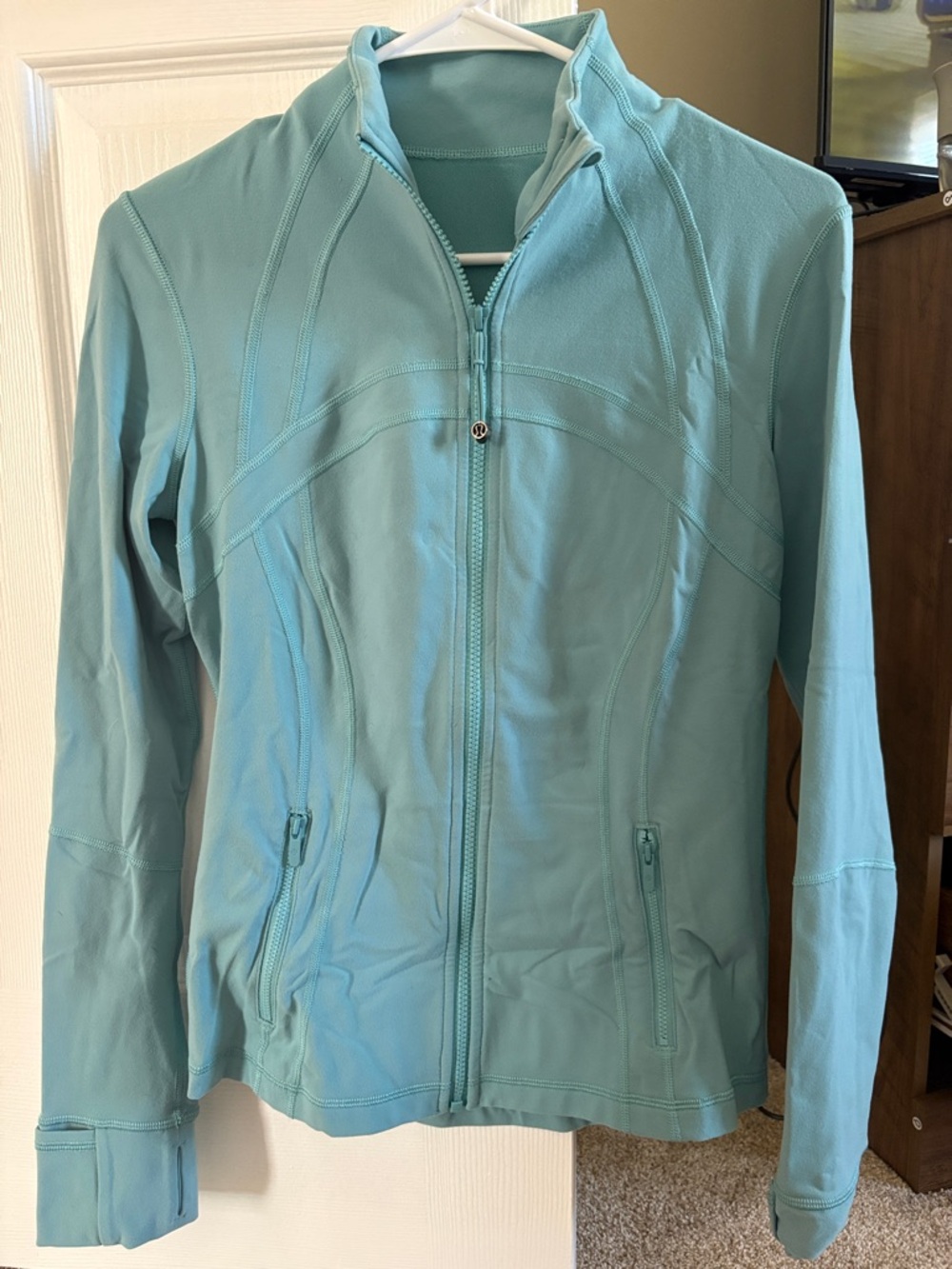 lululemon athletica Light Teal Full-Zip Utility Jacket